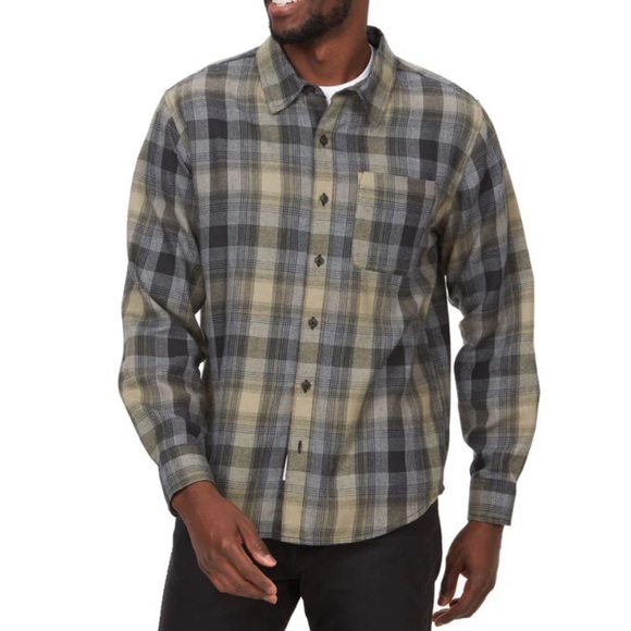 Marmot Mens Fairfax Flannel Shirt NWT - Picture 1 of 9